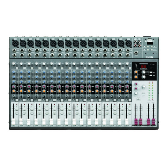 MU1602 16路帶效果調(diào)音臺(tái)